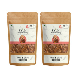 Ragi & Oats Cookies Pack of 2